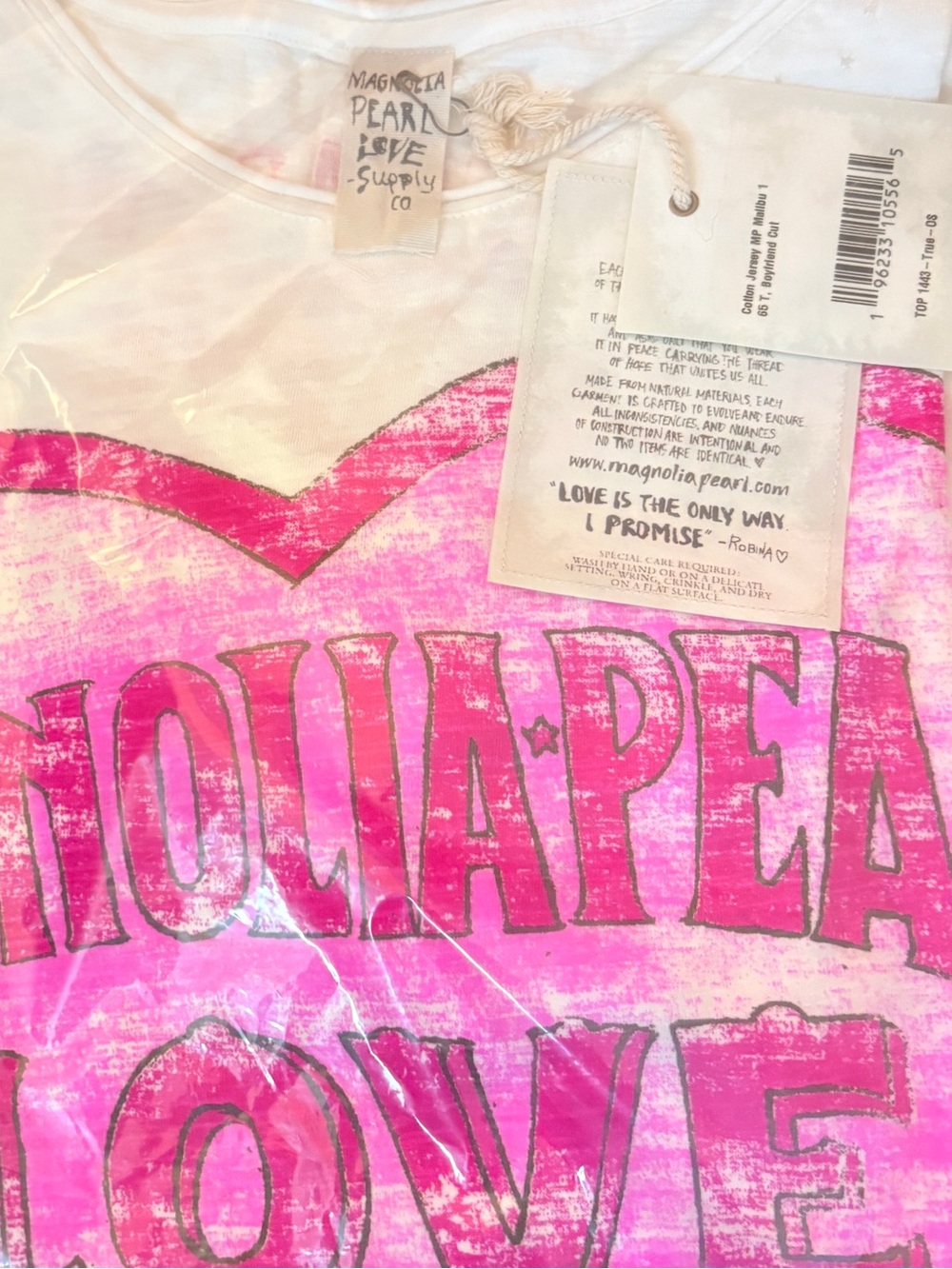 Magnolia Pearl Malibu 1865 Tee NWT NEW One Size Limited Edition - Picture 6 of 6